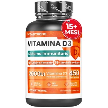 Vitastrong Vitamina D3 - 450 cpr VITAMINE
