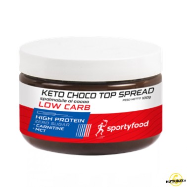 Sportyfood Keto Choco Crema Spalmabile - 100 gr AVENE - ALIMENTI PROTEICI