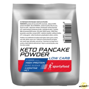 Sportyfood Keto Pancake Powder Classico - 150 gr AVENE - ALIMENTI PROTEICI