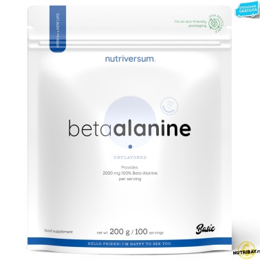 Nutriversum Basic Beta Alanine - 200 gr PRE ALLENAMENTO