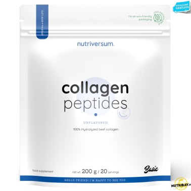 Nutriversum Basic Collagen Peptides - 200 gr BENESSERE ARTICOLAZIONI