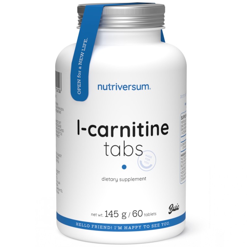 Nutriversum Basic L-Carnitine - 60 cpr CARNITINA