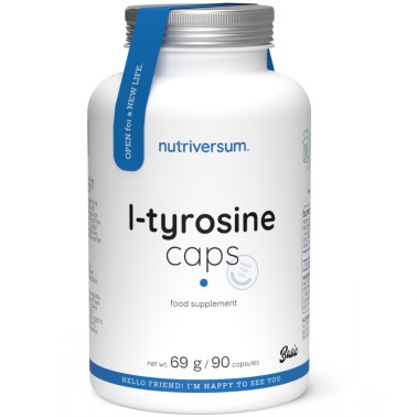 Nutriversum Basic L-Tyrosine Caps - 60 caps BENESSERE-SALUTE