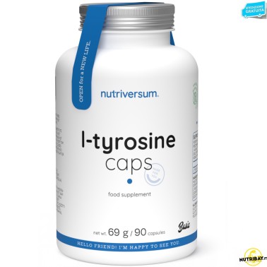 Nutriversum Basic L-Tyrosine Caps - 60 caps BENESSERE-SALUTE