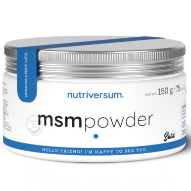 Nutriversum Basic Msm Powder - 150 gr BENESSERE ARTICOLAZIONI