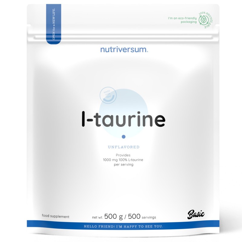 Nutriversum Basic Taurine Caps - 60 caps TAURINA