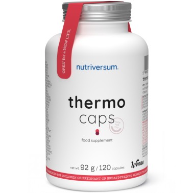 Nutriversum Women Thermo Caps - 120 caps BRUCIA GRASSI TERMOGENICI