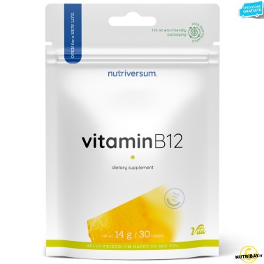 Nutriversum Vita Vitamin B12 - 30 cpr VITAMINE