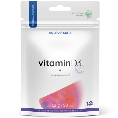 Nutriversum Vita Vitamin D3 - 30 cpr VITAMINE