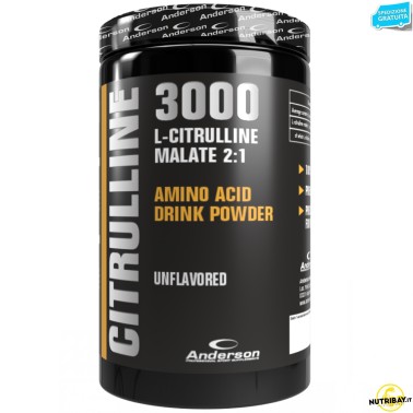 Anderson Citrulline 3000 - 500 gr PRE ALLENAMENTO