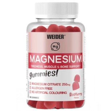 Weider Magnesium Gummies - 48 caramelle gommose SALI MINERALI