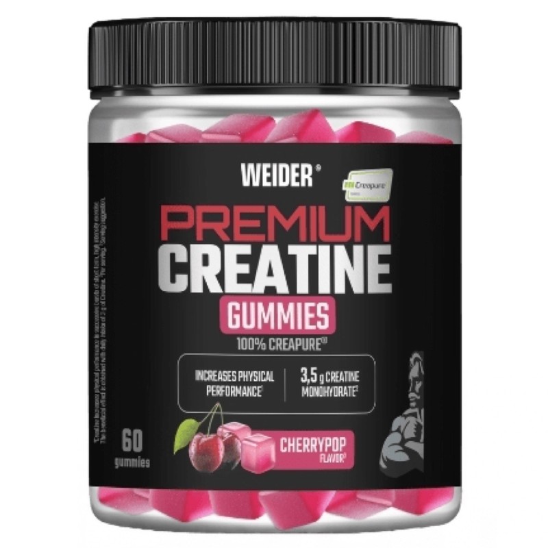 Weider Premium Creatine Gummies Creapure - 60 caramelle gommose CREATINA