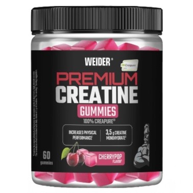 Weider Premium Creatine Gummies Creapure - 60 caramelle gommose CREATINA