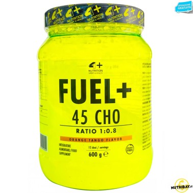 4+ Nutrition Fuel+ 45 Cho - 600 gr CARBOIDRATI - ENERGETICI