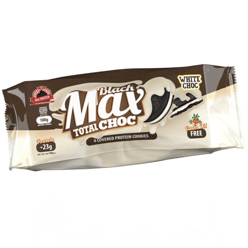 Max Protein Cookies Black Max - 100 gr AVENE - ALIMENTI PROTEICI