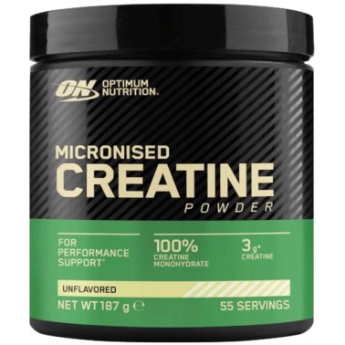 On Optimum Nutrition Micronised Creatine Powder - 187 gr CREATINA