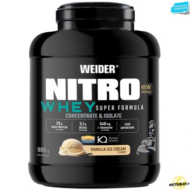 Weider Nitro Whey Super Formula - 908 gr PROTEINE