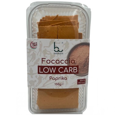 Bewheat Focaccia Low Carb Paprika - 150 gr AVENE - ALIMENTI PROTEICI