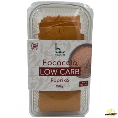 Bewheat Focaccia Low Carb Paprika - 150 gr AVENE - ALIMENTI PROTEICI