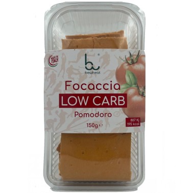 Bewheat Focaccia Low Carb Pomodoro - 150 gr AVENE - ALIMENTI PROTEICI