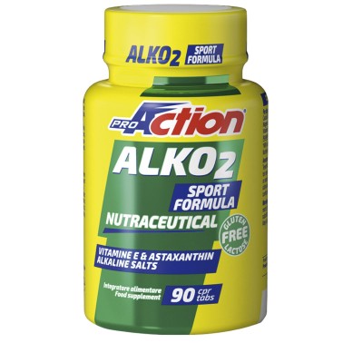 Proaction Alko 2 90 cpr Alcalinizzante calcio magnesio vitamina E ed astaxantina BENESSERE-SALUTE