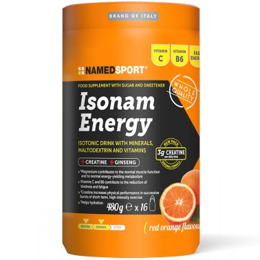 Named Sport Isonam Energy - 480 gr 3 gr Creatina SALI MINERALI
