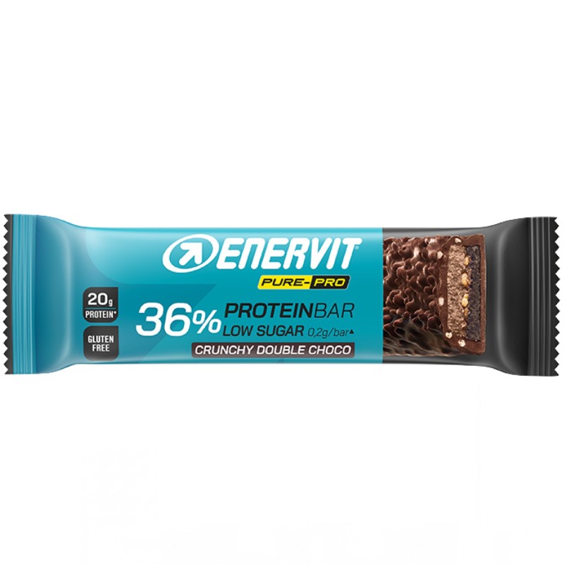 Enervit Pure-Pro 36% Protein Bar - 1 barretta da 55 gr BARRETTE ENERGETICHE