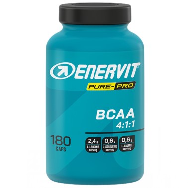 Enervit Pure-Pro Bcaa 4:1:1- 180 cpr AMINOACIDI 3.1.2 - 4.1.1 - 10.1.1 - 12.1.1