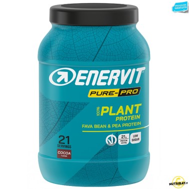 Enervit Pure-Pro 100% Plant Protein - 630 gr PROTEINE