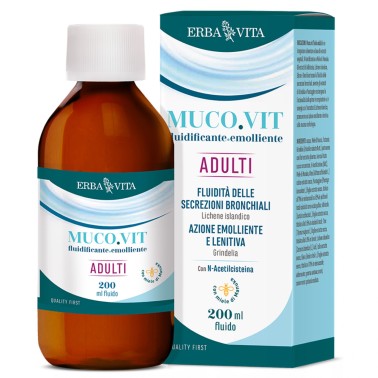 ERBA VITA MUCOVIT ADULTI 200 ml BENESSERE-SALUTE