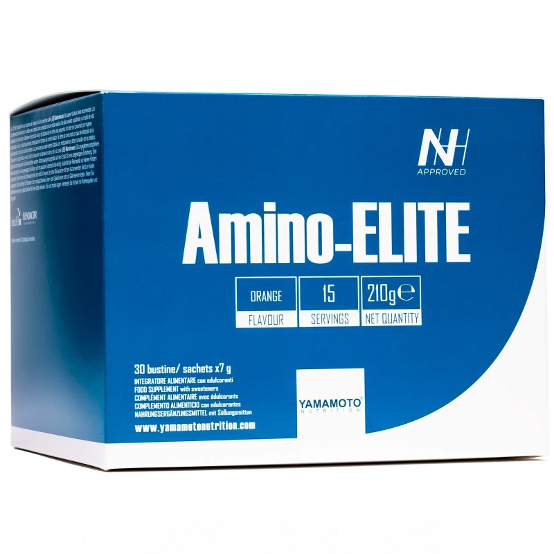 Yamamoto Research Amino-Elite - 30 bustine da 6,8 gr PRE ALLENAMENTO