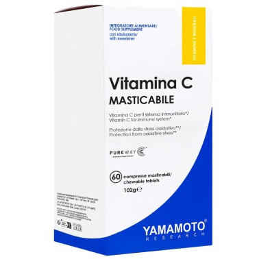 Yamamoto Research Vitamina C Masticabile - 60 cpr masticabili VITAMINE