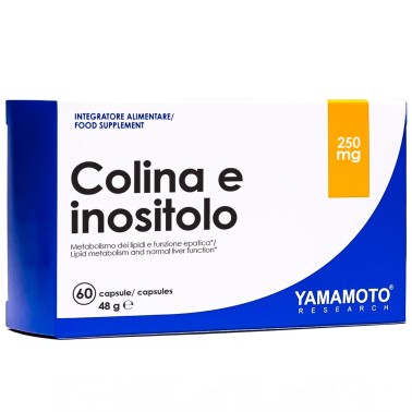 Yamamoto Research Colina e Inositolo - 60 caps BENESSERE-SALUTE