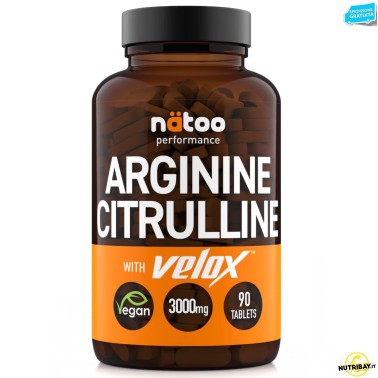Natoo Performance Arginine Citrulline Velox - 90 cpr PRE ALLENAMENTO
