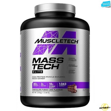 Muscletech Mass-Tech Elite - 3180 gr GAINERS AUMENTO MASSA