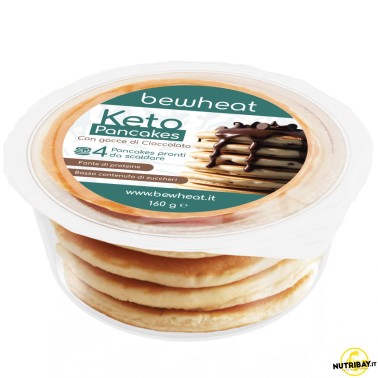 Bewheat Keto Pancake Con Gocce di Cioccolato - 4 pancakes da 160 gr AVENE - ALIMENTI PROTEICI