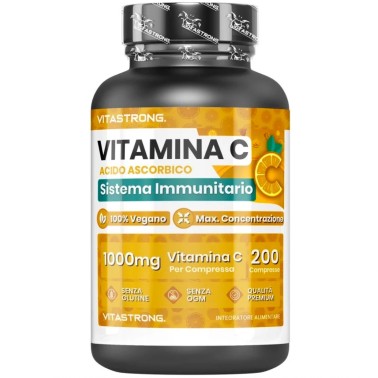 Vitastrong Vitamin C - 200 cpr VITAMINE