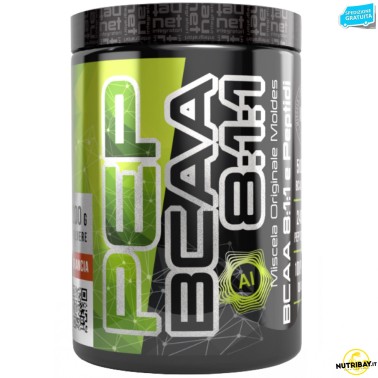 Net Integratori Bcaa Pep 8:1:1 AI - 200 gr AMINOACIDI BCAA 8.1.1