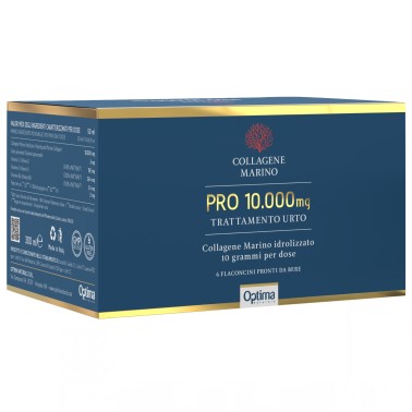 Optima Collagene Marino Pro 10.000 mg - 6 flaconcini da 50 ml BENESSERE ARTICOLAZIONI