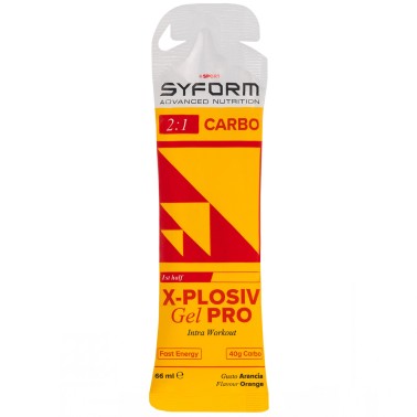 Syform Advanced Nutrition X-Plosiv Gel Pro 2:1 - 1 gel da 66 ml CARBOIDRATI - ENERGETICI