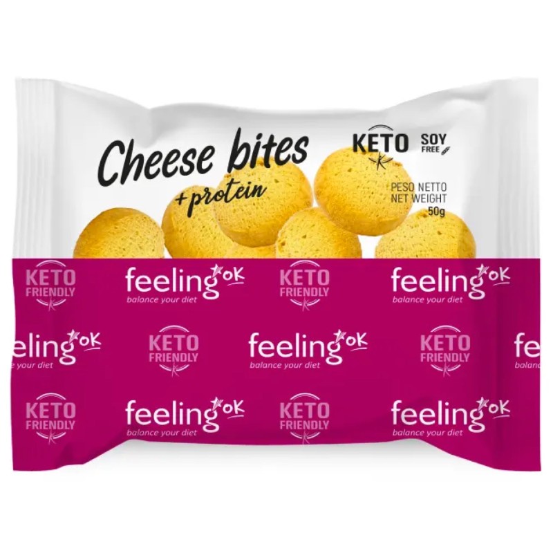 Feeling Ok - +Protein Cheese Bites - 50 gr AVENE - ALIMENTI PROTEICI