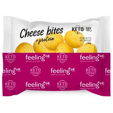 Feeling Ok - +Protein Cheese Bites - 50 gr AVENE - ALIMENTI PROTEICI
