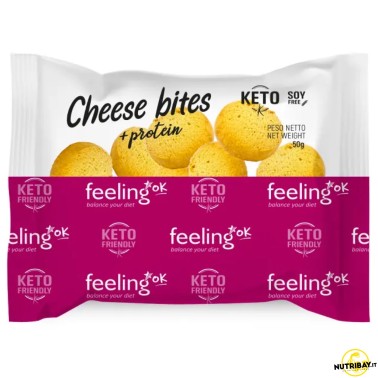 Feeling Ok - +Protein Cheese Bites - 50 gr AVENE - ALIMENTI PROTEICI