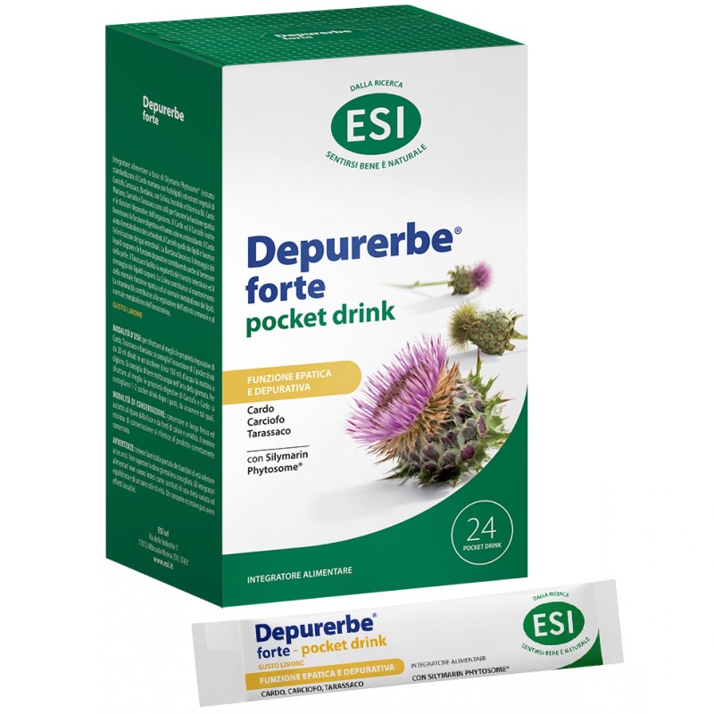 Esi Depurerbe Forte Pocket Drink - 24 pocket drink BENESSERE-SALUTE