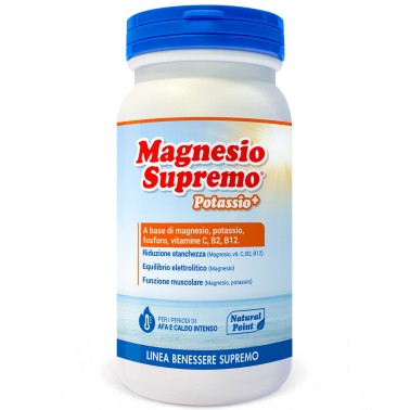 Natural Point Magnesio Supremo Potassio+ - 150 gr SALI MINERALI