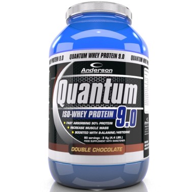 ANDERSON Quantum 9.0 2000 gr 2 kg 94% Proteine del Siero Del latte Whey Isolate PROTEINE