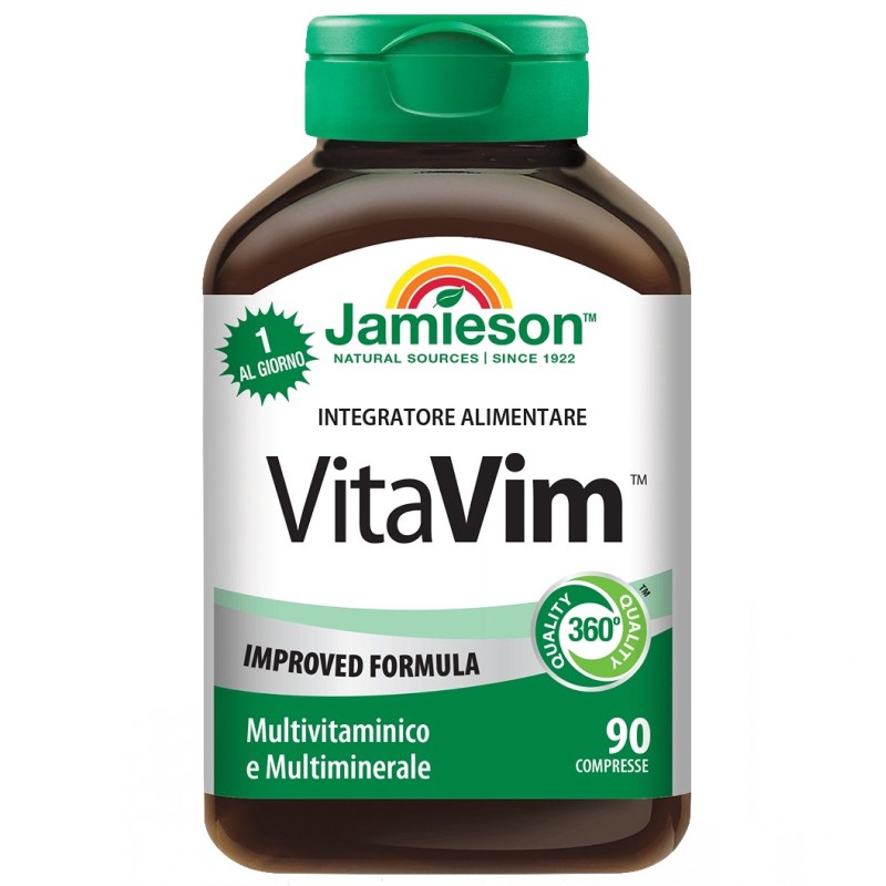 Jamieson Vita Vim 90 Cpr. Vitamine e Minerali Multivitaminico Multiminerale VITAMINE