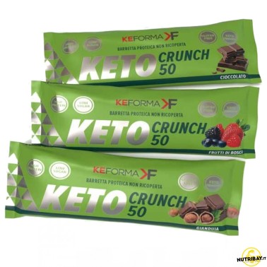 Keforma Keto Crunch 50 - 1 barretta da 50 gr BARRETTE ENERGETICHE