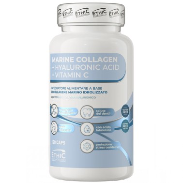 Ethic Sport Marine Collagen + Hyaluronic Acid + Vitamin C - 120 caps BENESSERE ARTICOLAZIONI