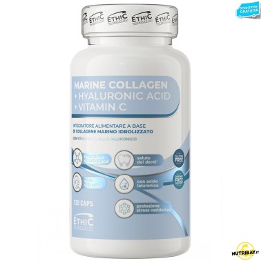 Ethic Sport Marine Collagen + Hyaluronic Acid + Vitamin C - 120 caps BENESSERE ARTICOLAZIONI